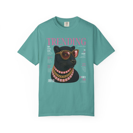 Trending Black Panther Magazine Graphic Tee