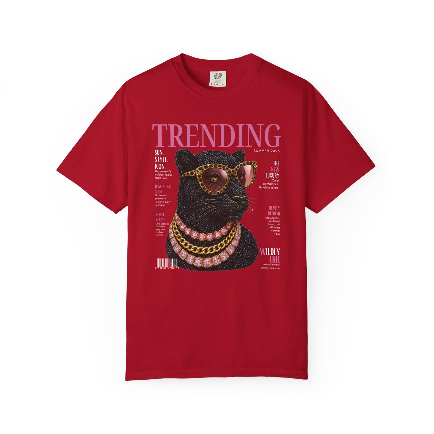 Trending Black Panther Magazine Graphic Tee