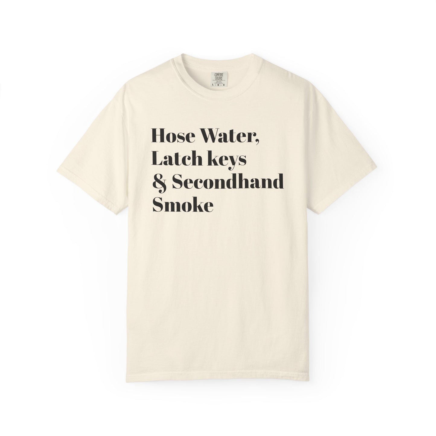 Hose Water GenX Nostalgia Tee - Black font