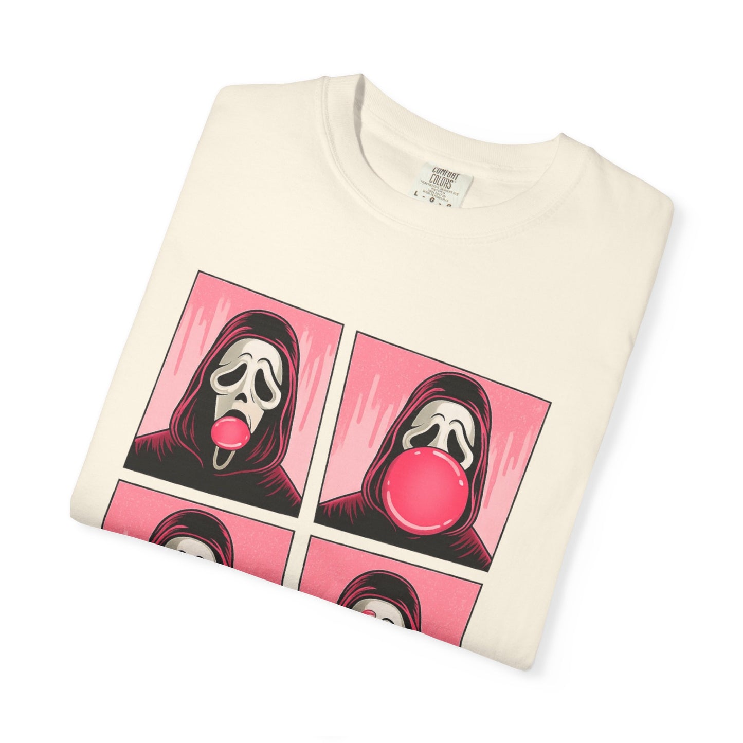 Spooky Ghostface Pop Graphic Tee