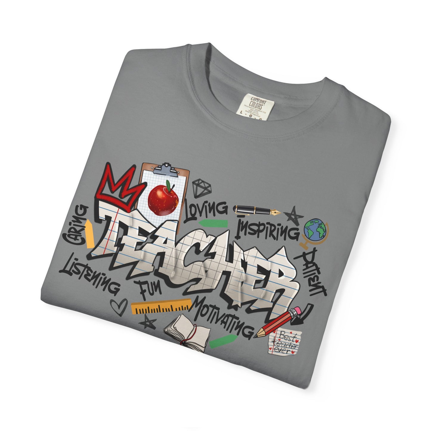 Teacher Graffiti Graphic Tee