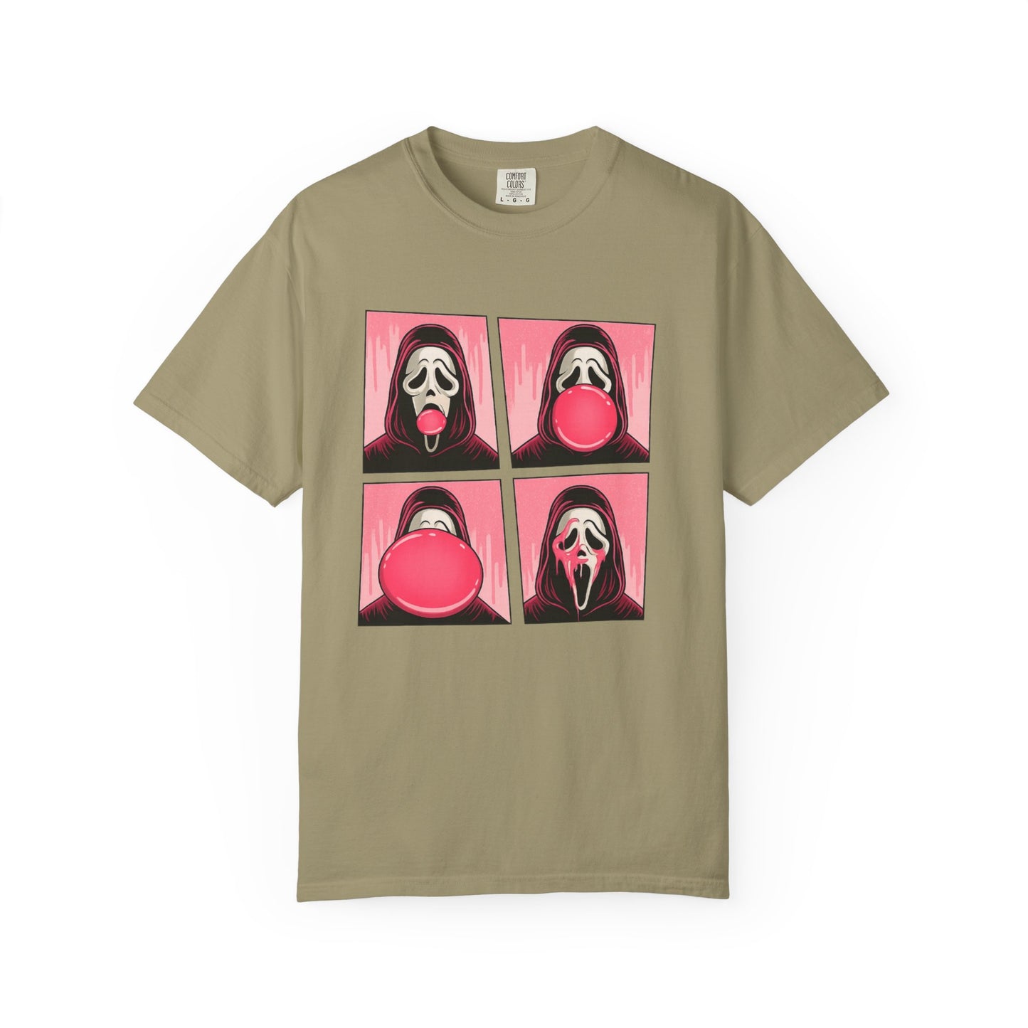Spooky Ghostface Pop Graphic Tee