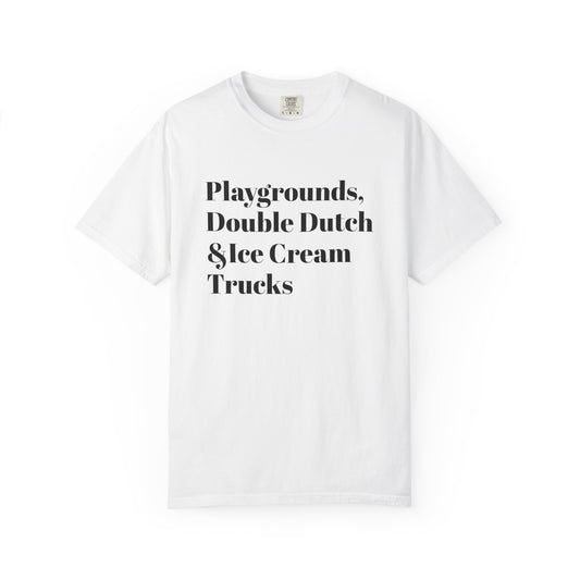 Playground Nostalgia Tee - Black font
