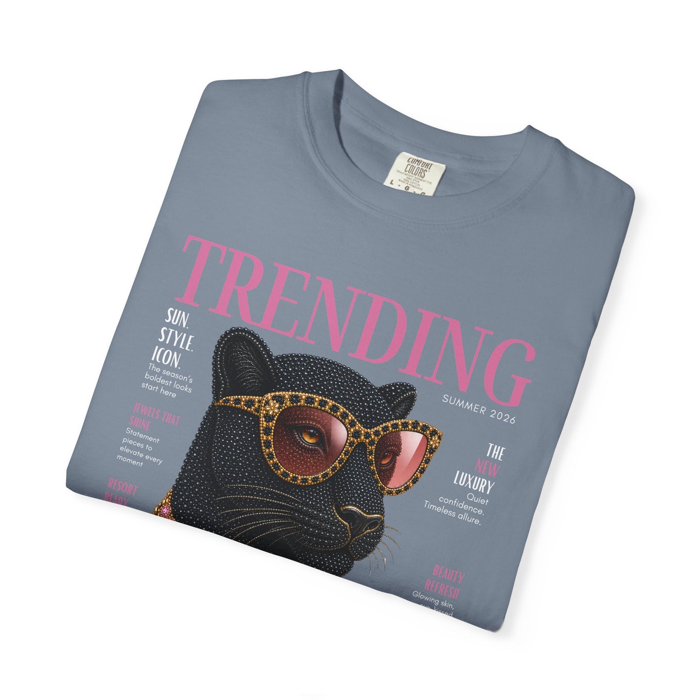 Trending Black Panther Magazine Graphic Tee