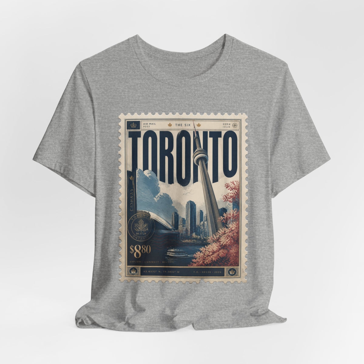 Toronto Vintage Postage Stamp Graphic Tee