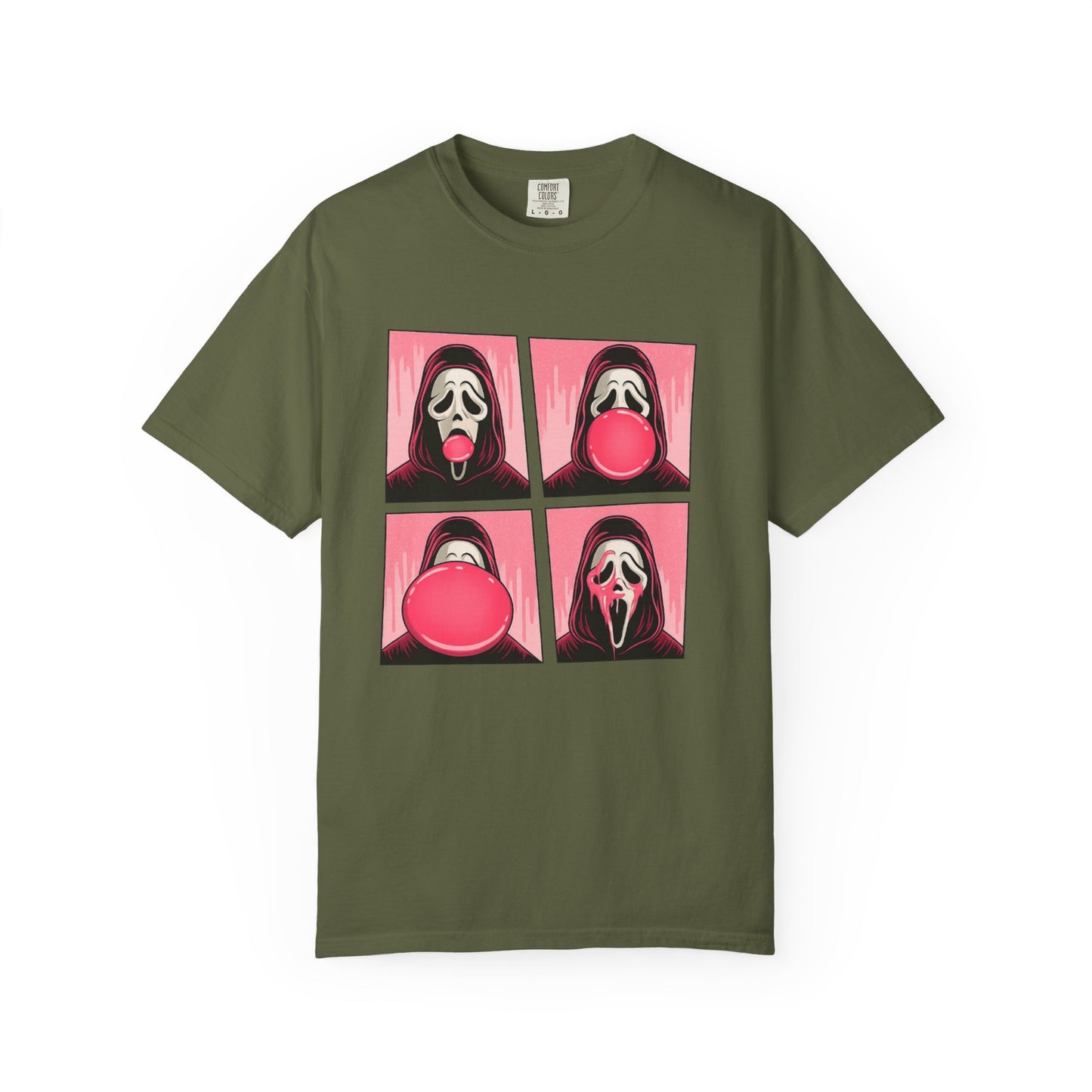 Spooky Ghostface Pop Graphic Tee