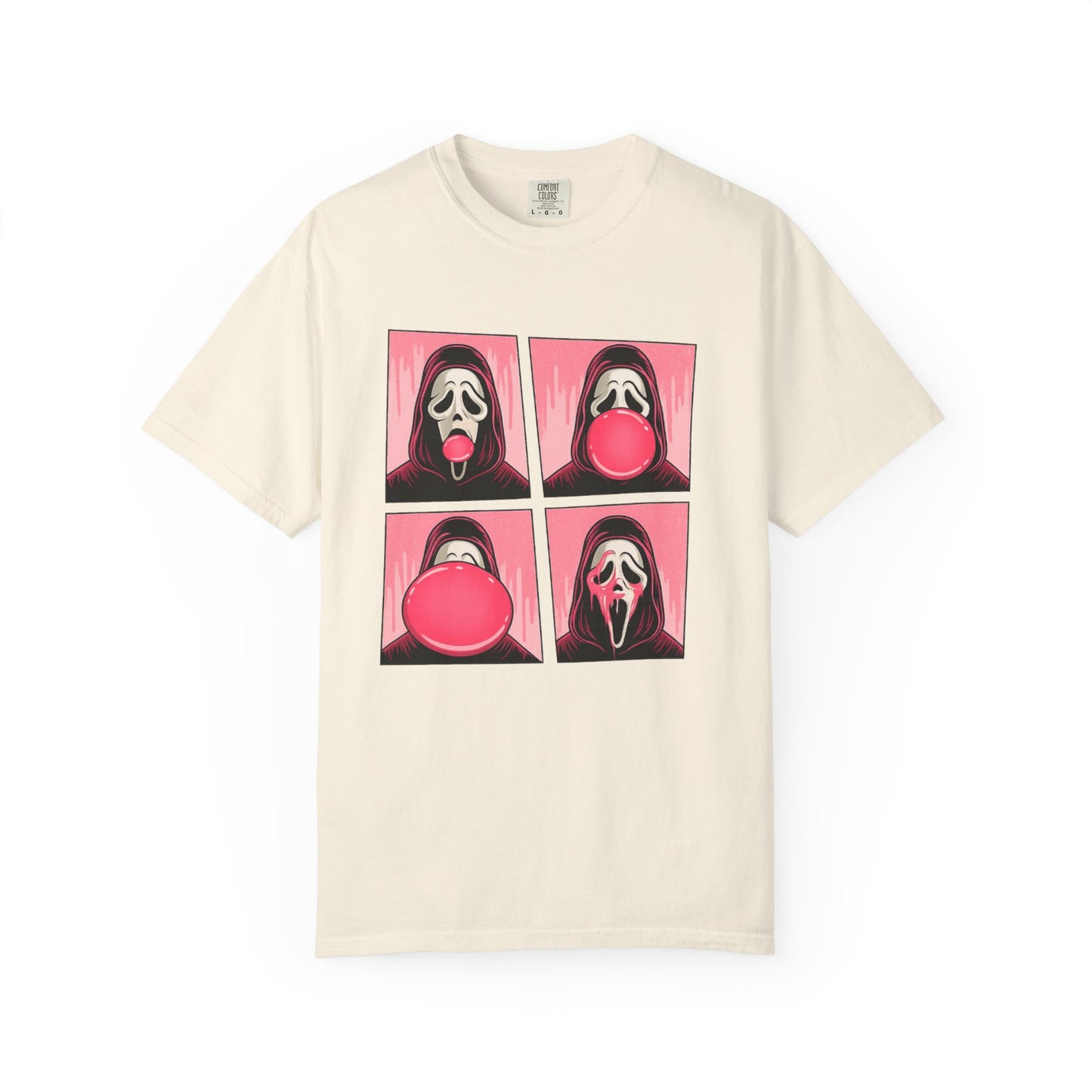 Spooky Ghostface Pop Graphic Tee