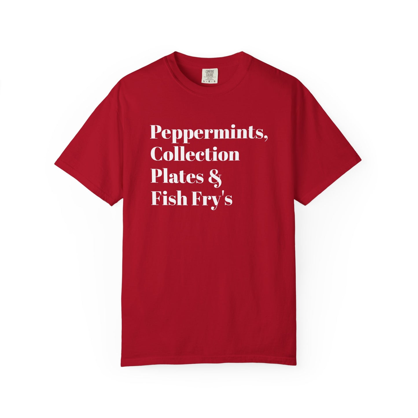 Peppermints Nostalgia Tee - White font
